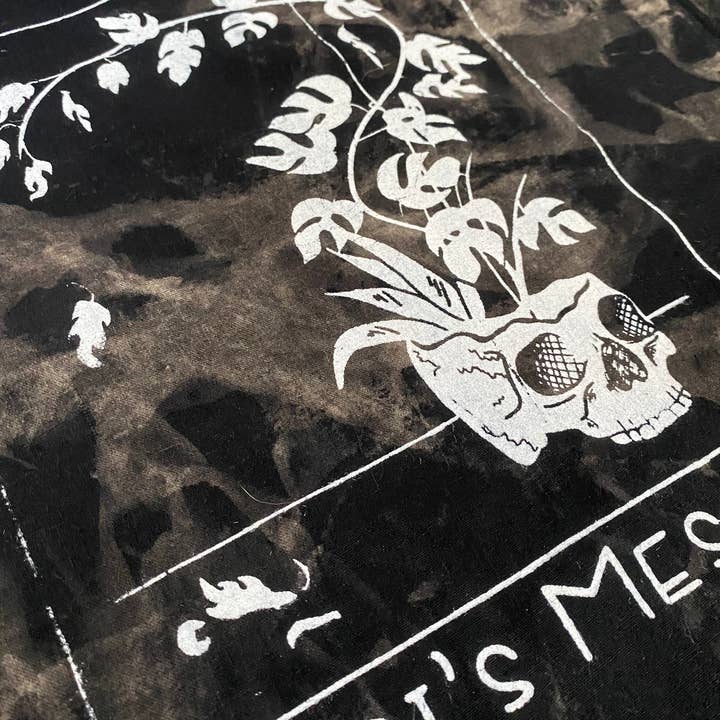 Jessi's Messes - Wholesale Tote Bag - Women's - Skull Planter Tote Bag1