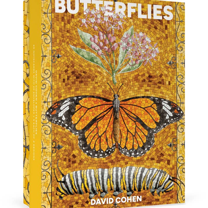 Pomegranate - Wholesale Stationery/Notecard Set - David Cohen: Butterflies Boxed Notecard Assortment