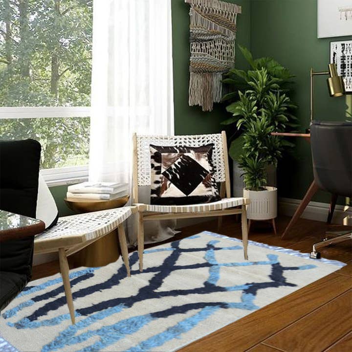 IKAT Malayta Casper Kelim Teppich für den Großhandel von Fybernots