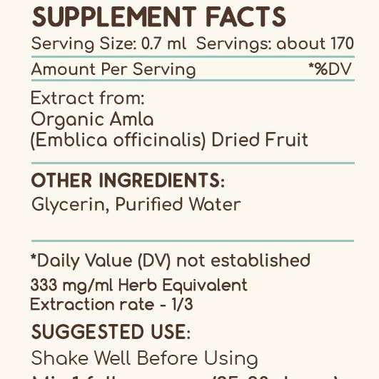 HerbEra - Wholesale Tincture - Amla Tincture3