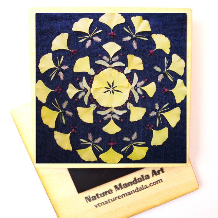 Nature Mandala Art - Wholesale Magnet - Nature / Flower Mandala Magnets :: 10 Designs15