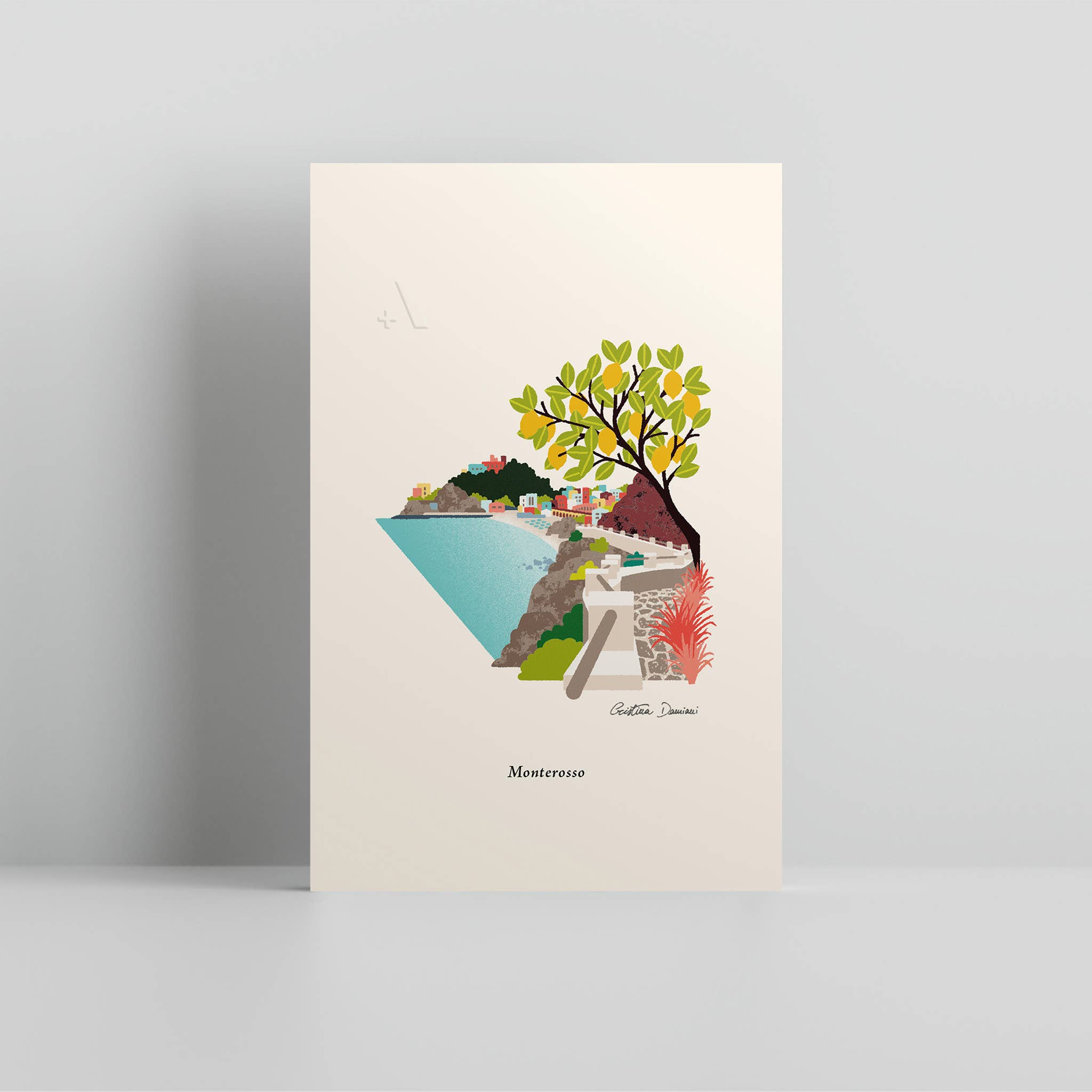 Addvent Italy - Venta al por mayor Ilustración - Impresiones artísticas pequeñas de The Cinque Terre6