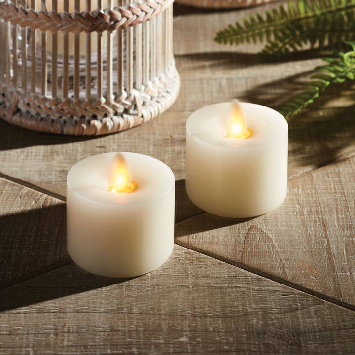 Napa Home & Garden - Wholesale Flameless Candle - Lightli Moving Flame Tealights, Set Of 2