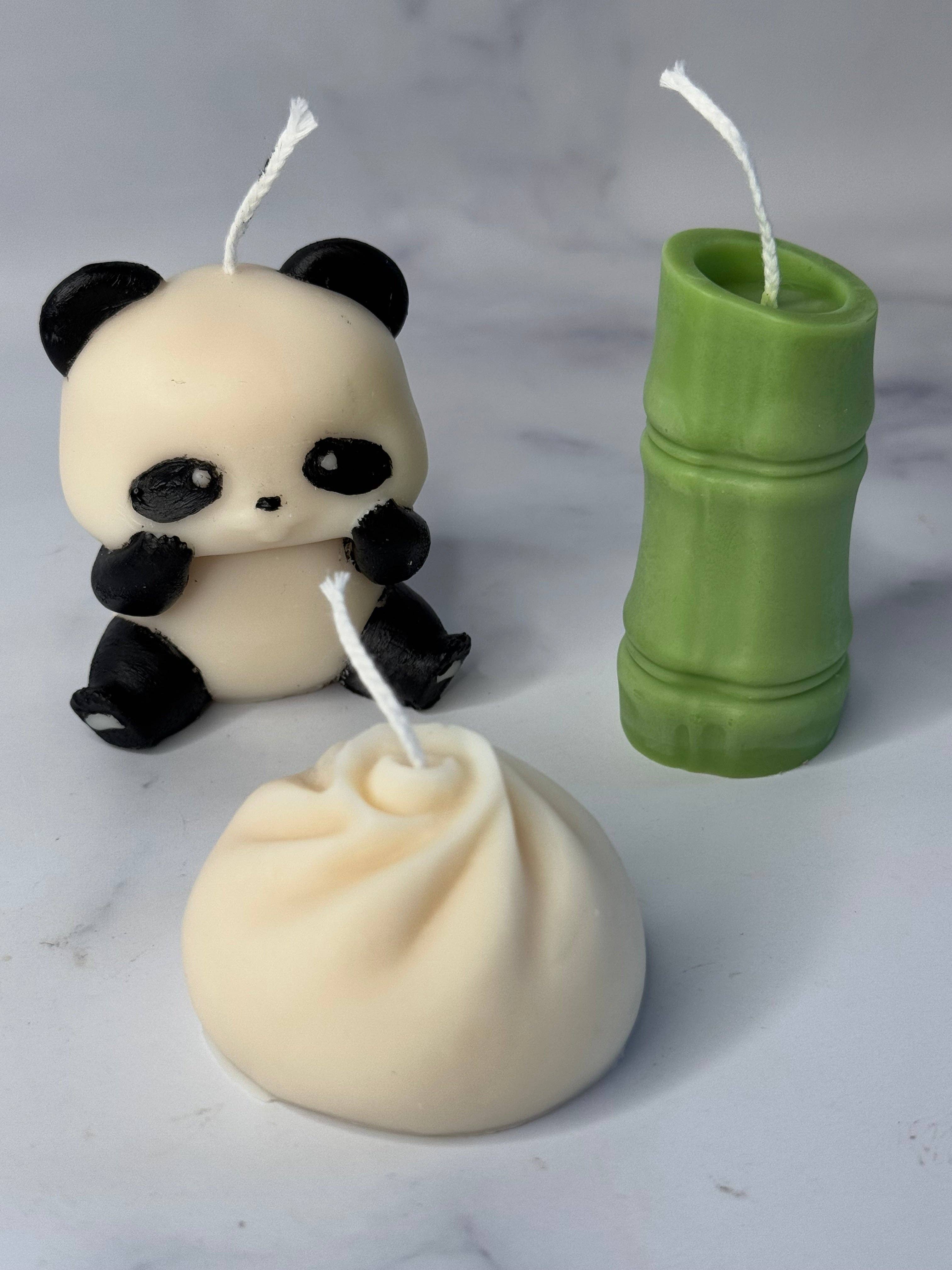 White Dumpling Candle for wholesale on Faire1