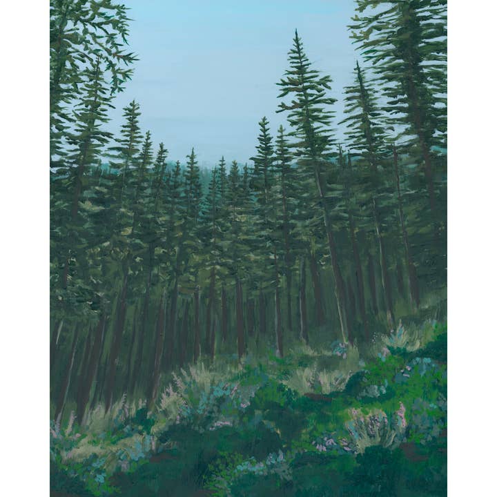 Woodland - Impression d'archives pour la vente par Lily McAlpin