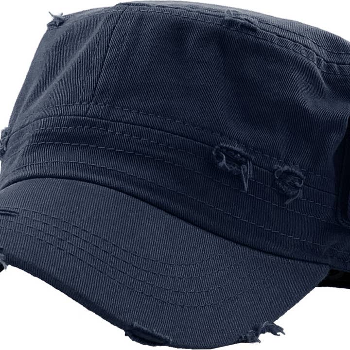 KBETHOS - Wholesale Baseball Cap - Unisex - Distressed Army Cadet (Fitted)17