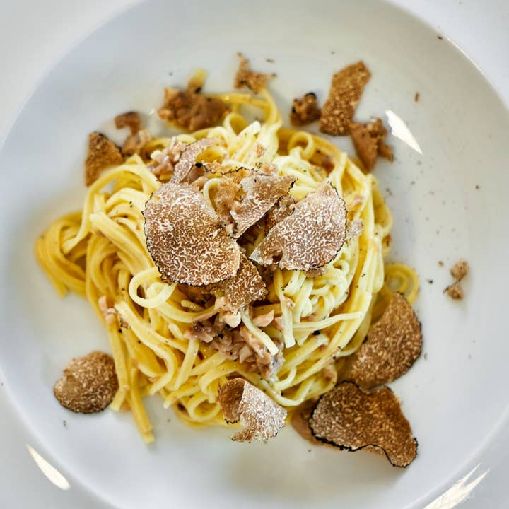 RITROVO - Wholesale Pasta - Allemandi Tagliolini al Tartufo, Truffle Cage Free Egg Pasta