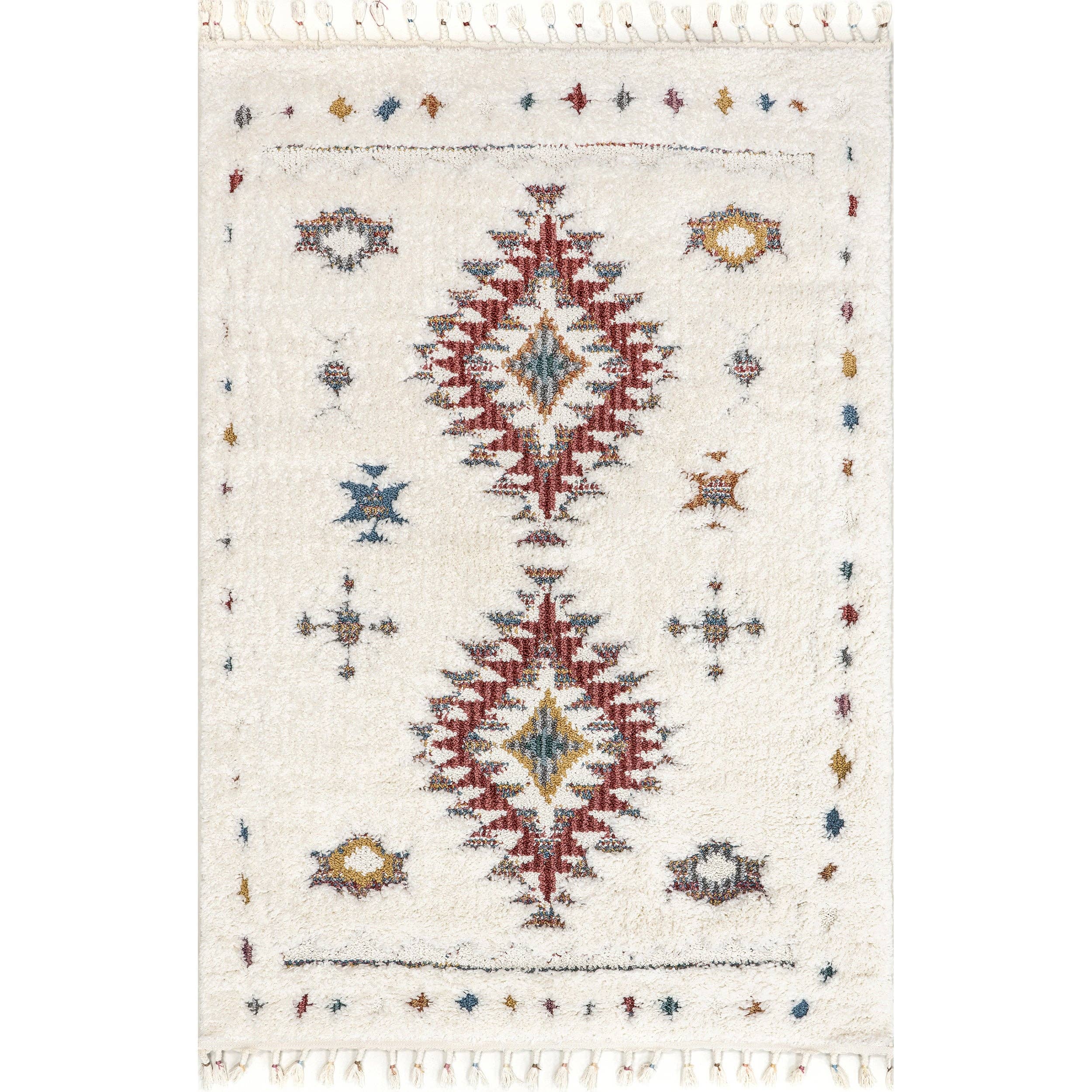 nuLOOM - Wholesale Area Rug - Jocelyn Tribal Shag Tasseled Area Rug18