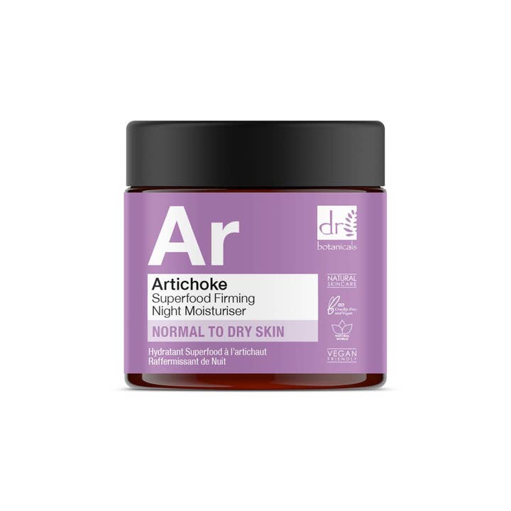 F&J USA LLC - Dr Botanicals - skinChemists - Wholesale Night Cream - Artichoke Superfood Firming Night Moisturizer 60ml