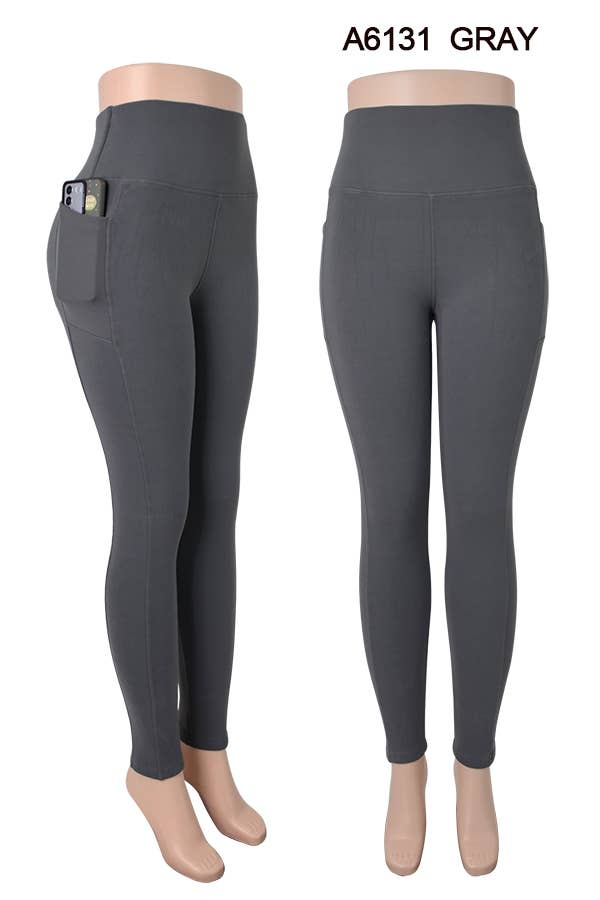 SSImport – Engroshandel Sports-/loungeleggings – til kvinder – A6131 VINTER LEGGINGS TYKKERE FLEECE INDENI 12STK/PAK 7