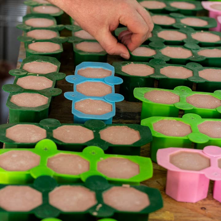 Tenn Prairie - Vente Plateaux décoratifs - Plateau bougie en béton – Base colorée pour présentation et décoration de bougie22