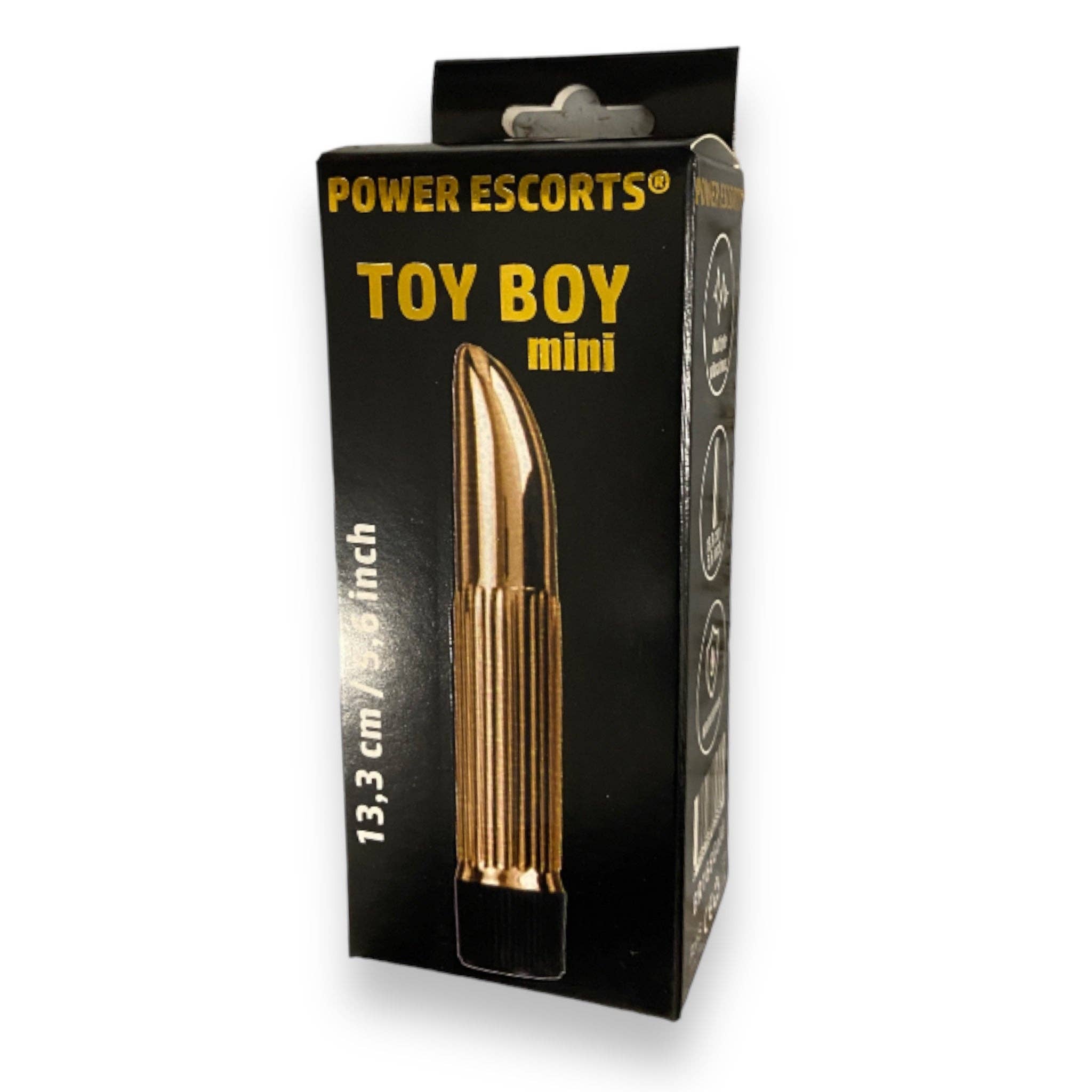 Kinky Pleasure - Wholesale Sex Toy - Power Escorts - BR168 - Toy Boy Mini - Vibrator - 13.3 CM / 5.6 Inch - 4 Colors1