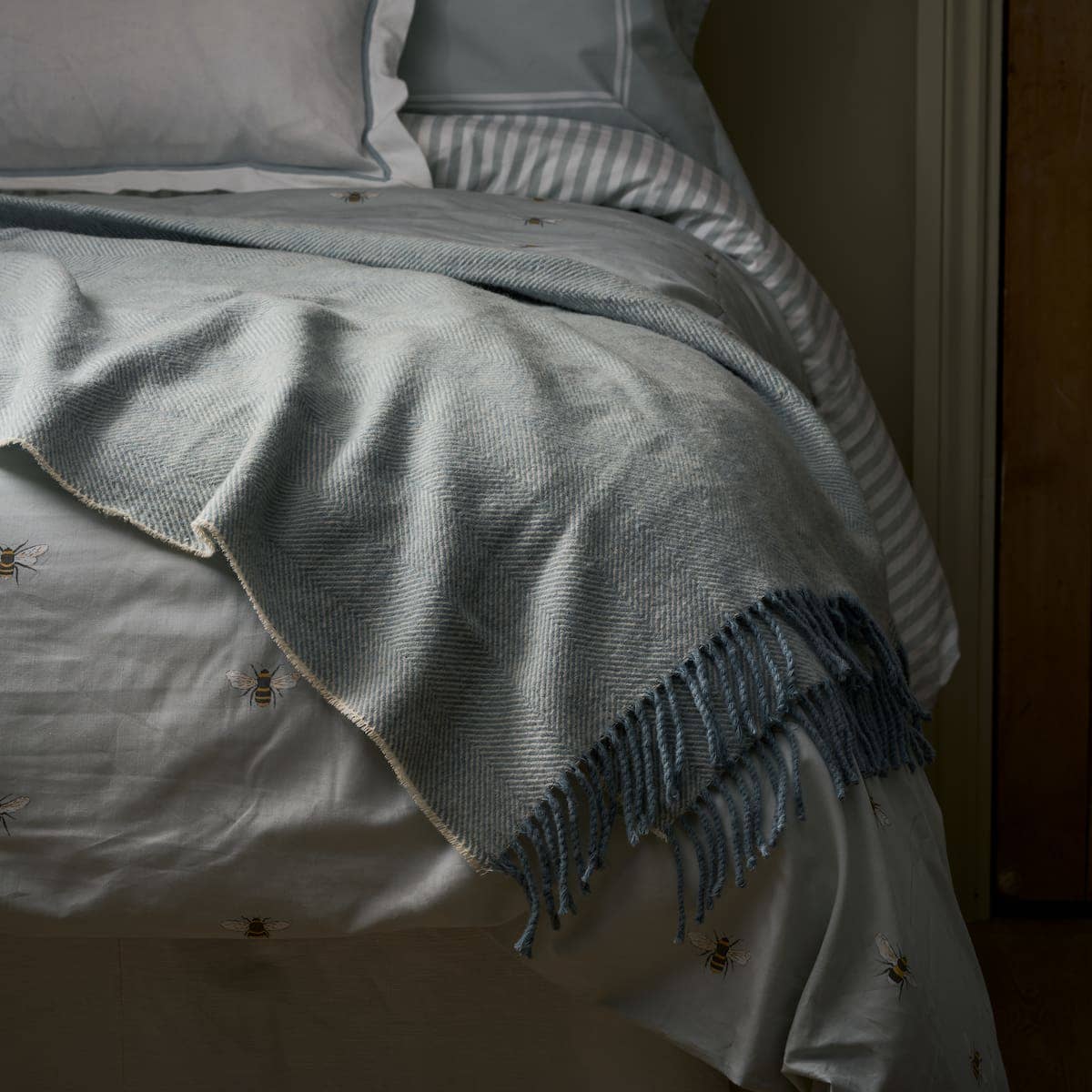 Sophie Allport – wholesale Prydnadsfilt – Ullpläd - Ankägg1