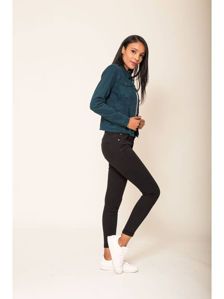 Nina Carter - Wholesale Jacket - Women's - Stretch fitted jacket Color J212A82