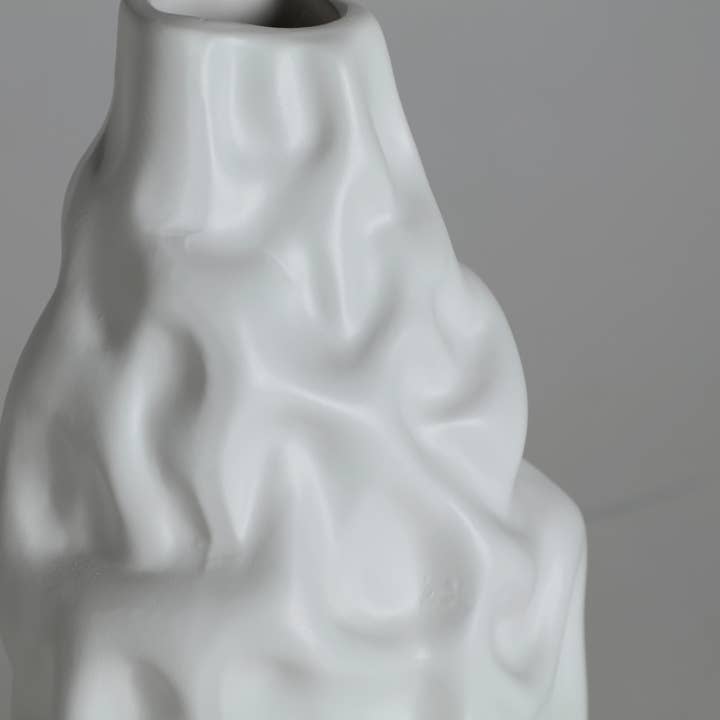 B&B - Wholesale Vase - Lelian Vase, Ceramic, White, 17X13X31cm1