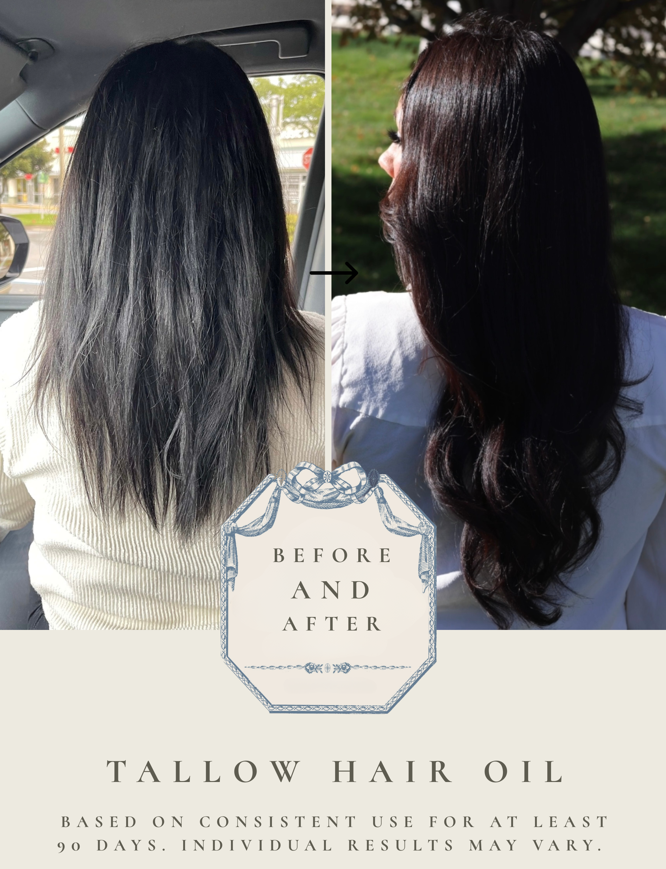 White Sparrow Farmacy – Óleo de cabelo por atacado – Óleo Capilar Tallow ™1