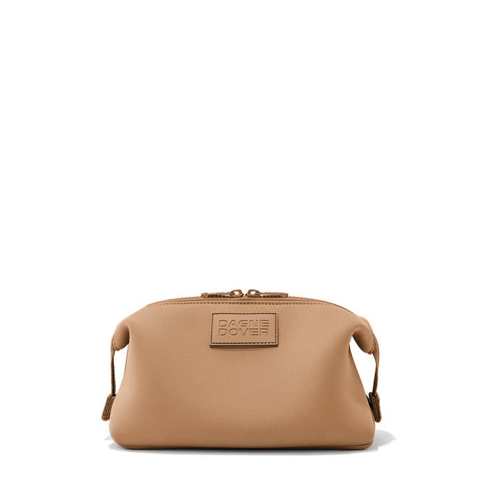Dagne Dover - Wholesale Toiletry Bag - Women's - Hunter Toiletry Bag in Camel, Large