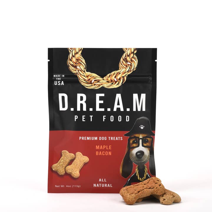 DREAM Pet Food - Wholesale Pet Treats - Dog - Maple Bacon Dog Treat Biscuits2