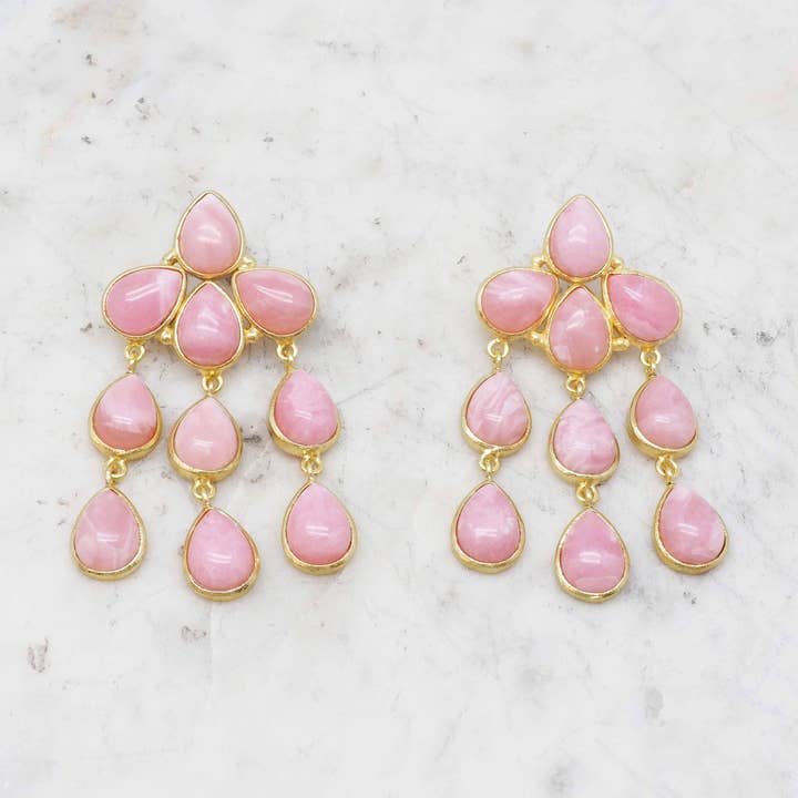 Pluie - Boucles d'Oreilles Femme NCE47AS pour la vente par NIIKI PARIS