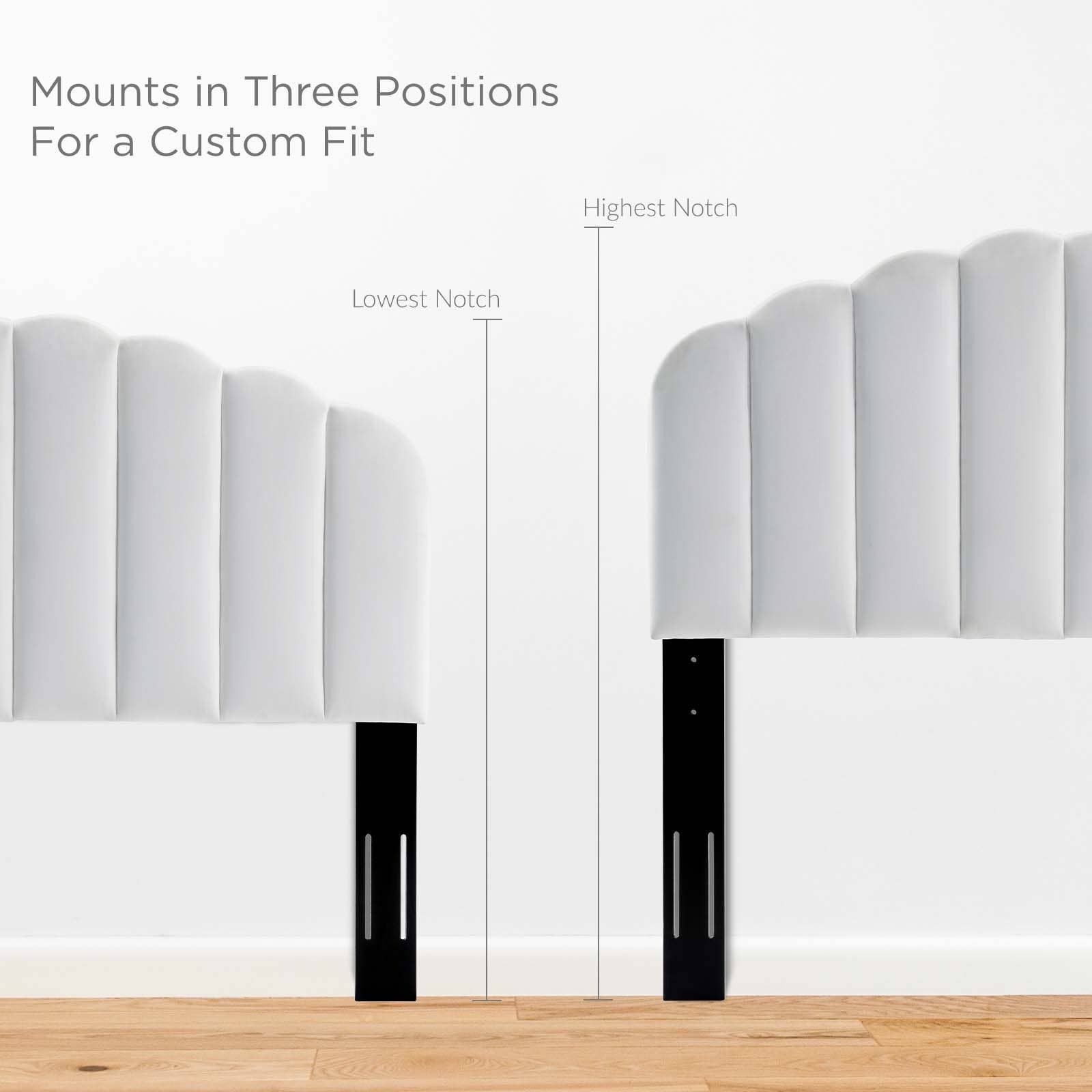 Modway - Vente Tête de lit - Tête de lit Veronique King/California King Performance en velours30