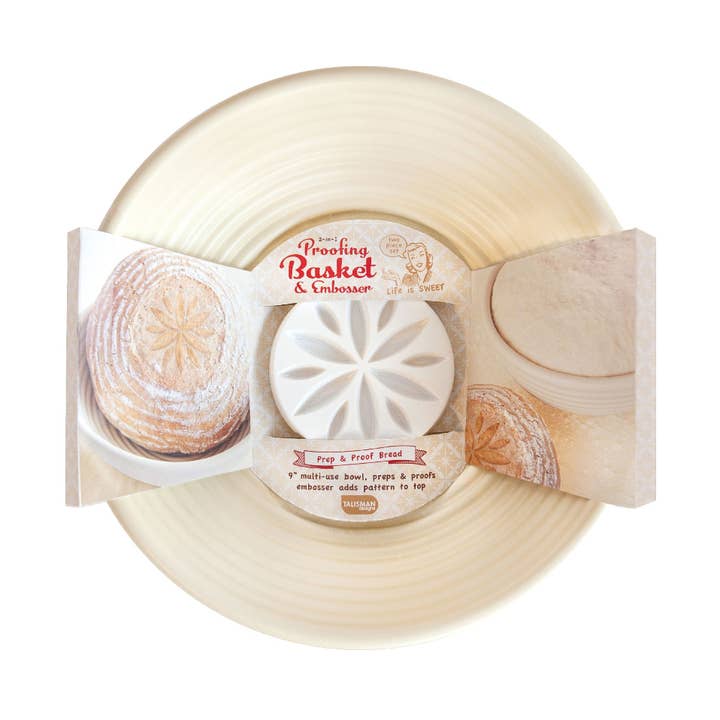 Rijsmand en Embosser voor Artisanale Broodringen voor wholesale door TALISMAN DESIGNS