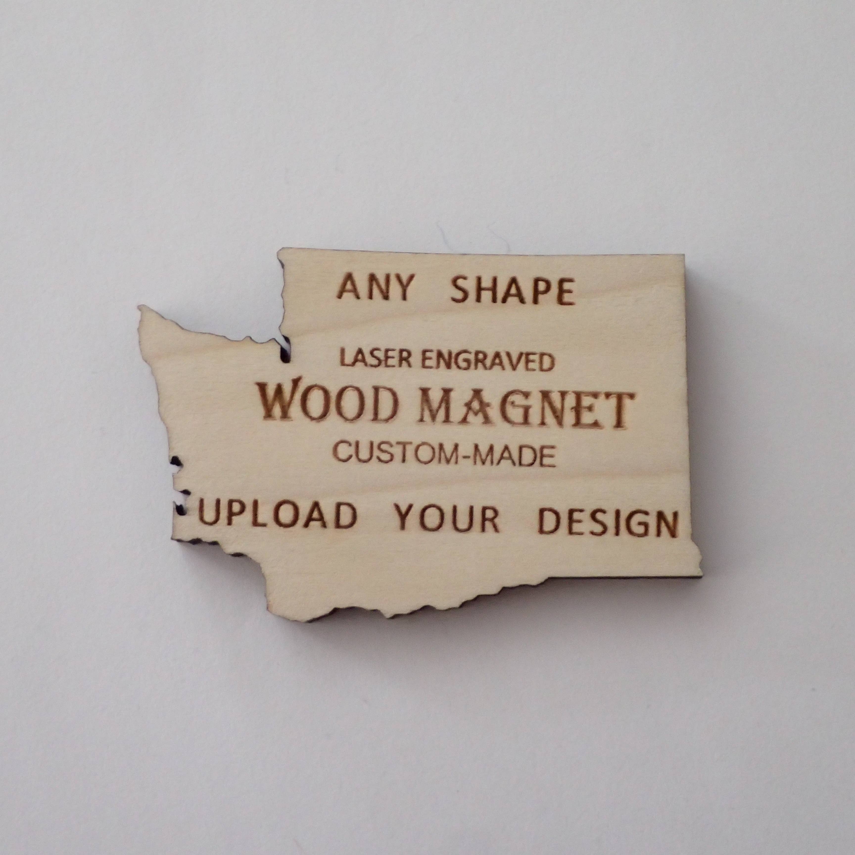 River's Edge Gourmet Foods - Wholesale Magnet - Custom laser-engraved wood magnet3