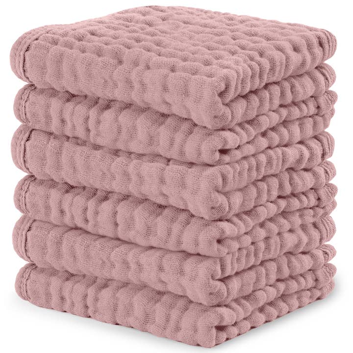 Comfy Cubs - Wholesale Wash cloth – Child & baby - Muslin Baby Washcloths, Soft 10"x10" Cotton by Comfy Cubs85