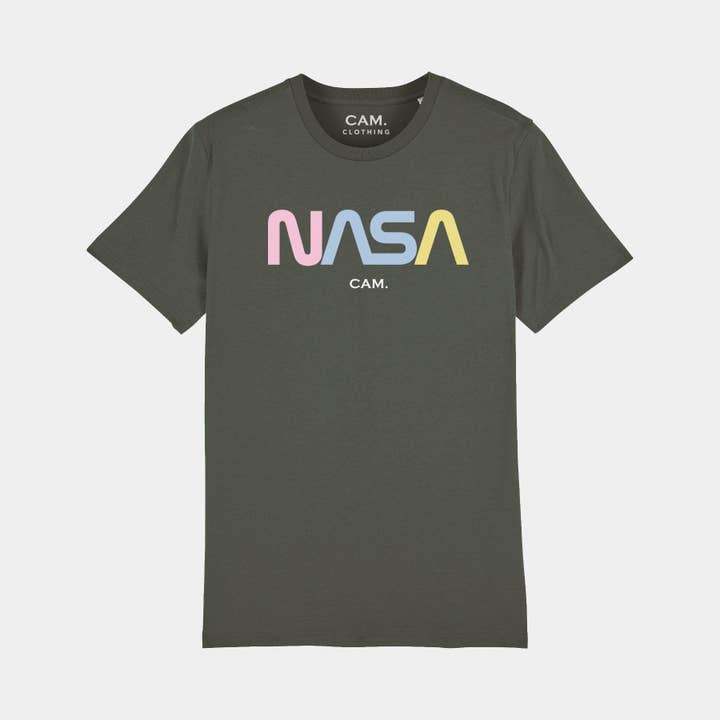 CAM. - Wholesale Screen Printed T-Shirt - Unisex - NASA T-shirt