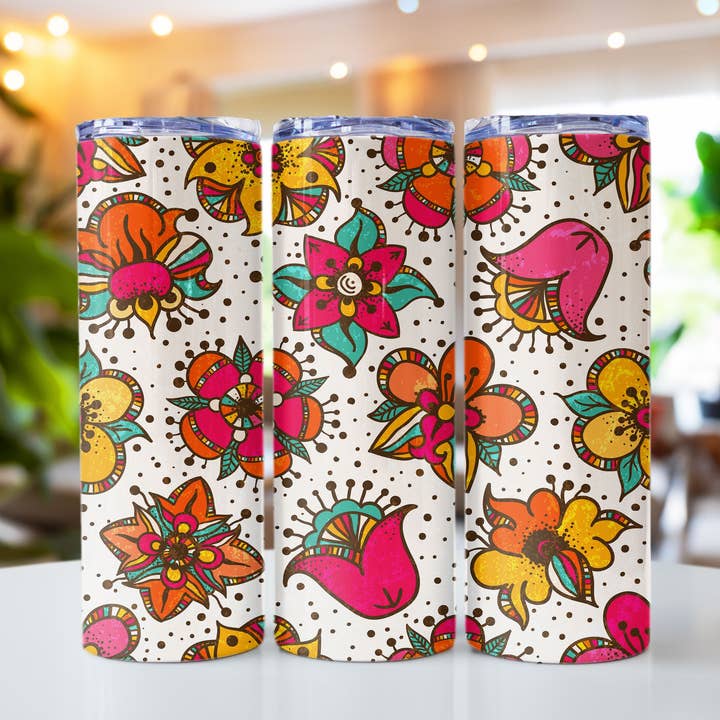 Aztec Tumbler 20 oz Custom Tumbler for wholesale by Cedar Hill Country Market