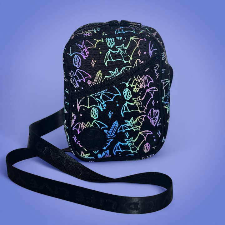 Crystal Cave Bats Snapshot Bag 2.0 (Reflective Holographic!) for wholesale by Sipsey Wilder