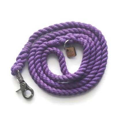 Lila rep hund koppel för wholesale av Kai’s Canine Creative