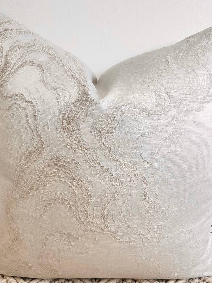 The Couture Cushion - The Beige Diane - Style No. 110 for wholesale by The Couture Cushion