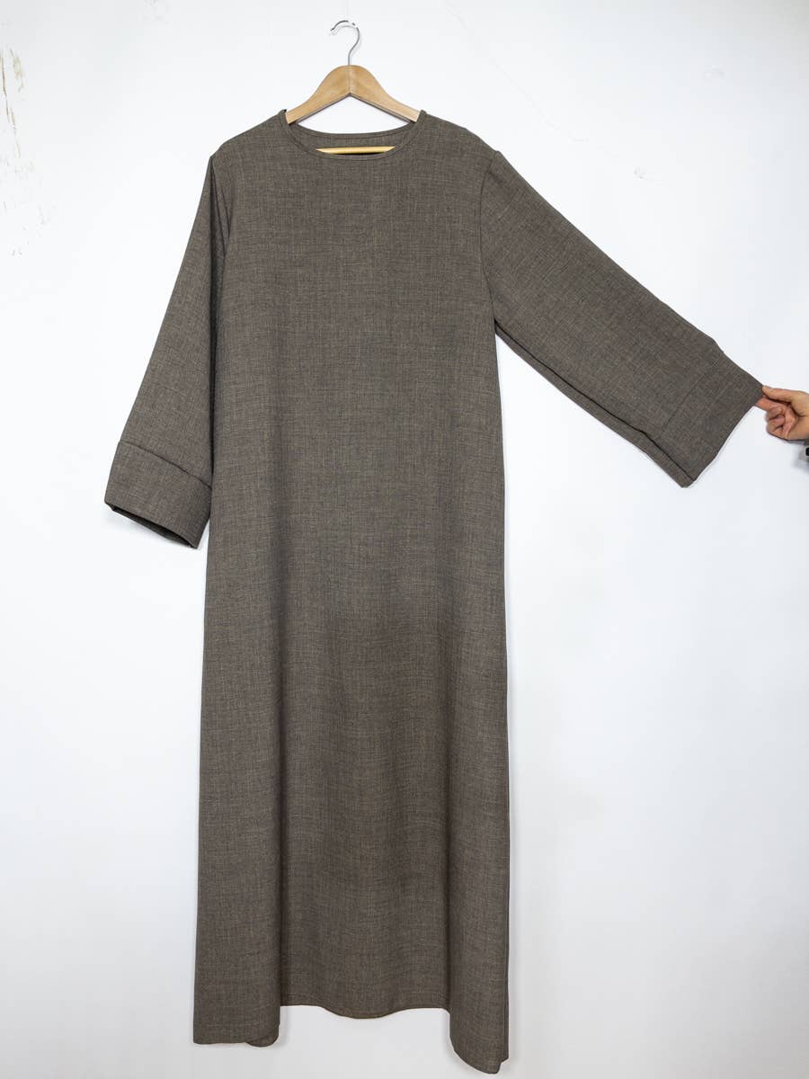 IDEAL OUTFIT – Großhandel Kaftan – Damen – Lange große Abaya mit weitem Ärmel Ref:2352LIN21