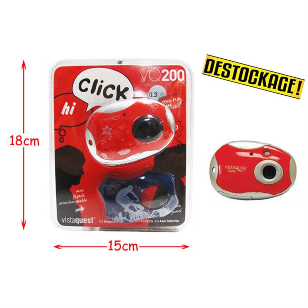 TSJJ - Wholesale Classic Toy - Kids - Digital Camera (Interchangeable Front)0