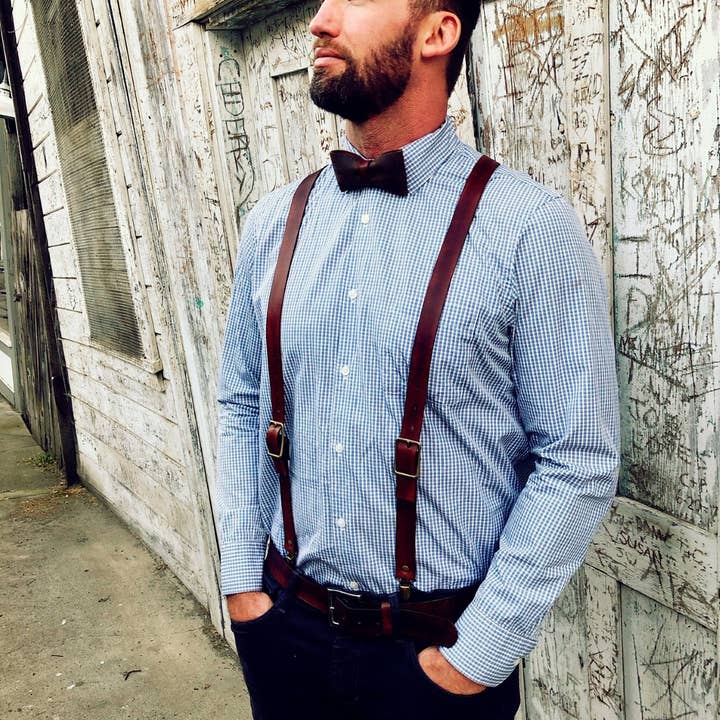 Rural Roots - Wholesale Suspenders - Men's - Leather Suspenders