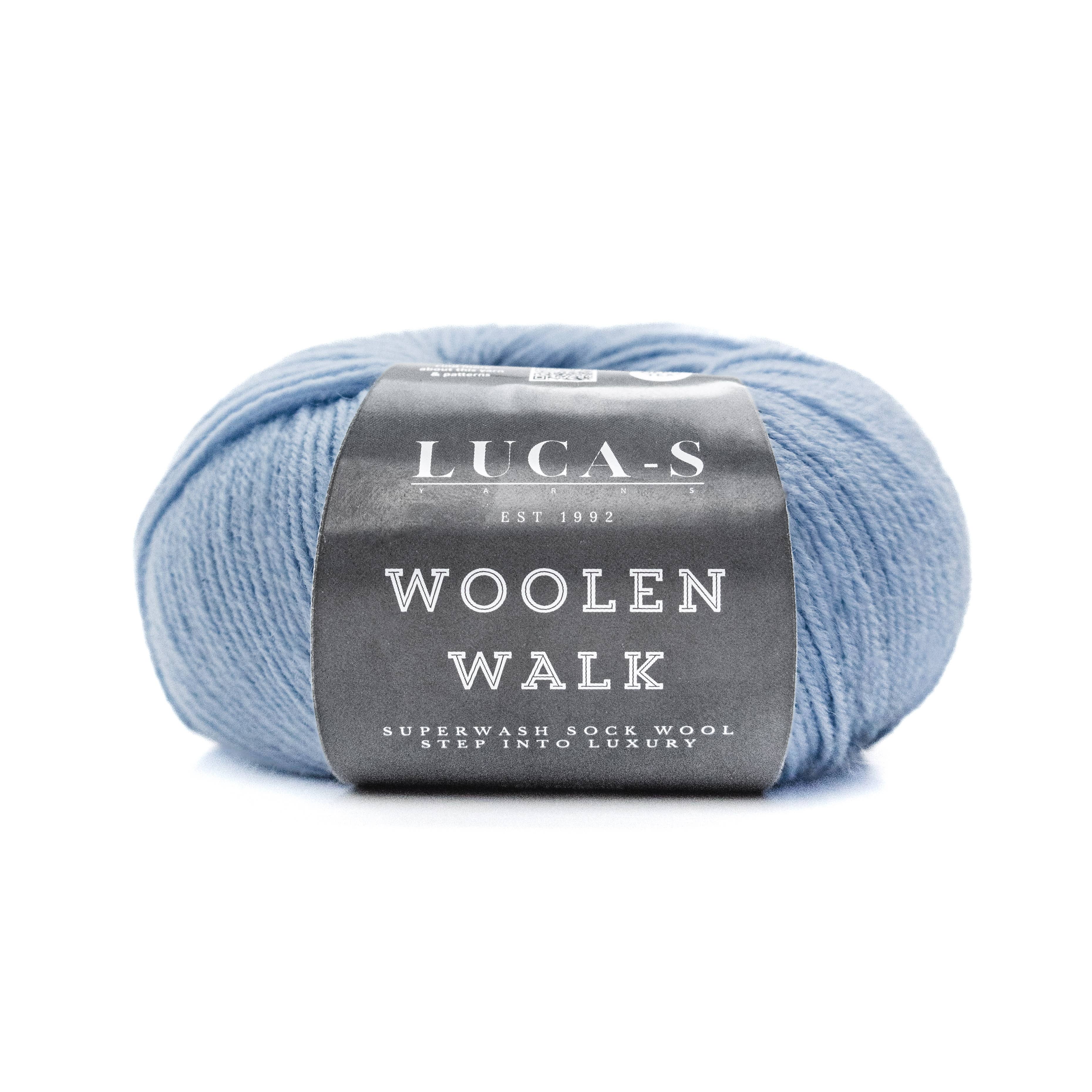 Luca-S - Venta al por mayor Hilos - Luca-S WoolenWalk - Lana de Calcetines Superwash, Hilo para Tejer6