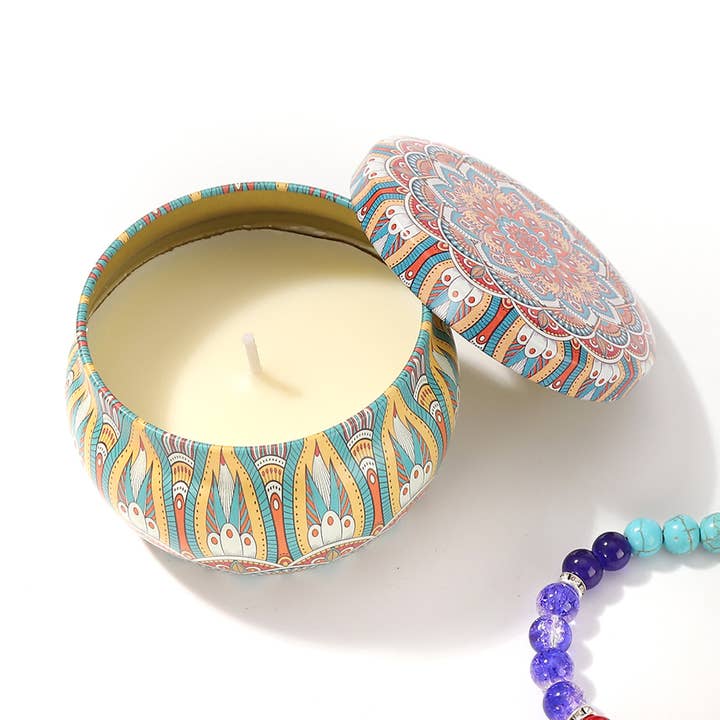 Caixa presente de vela de soja padrão lata por atacado de Once Upon A Time