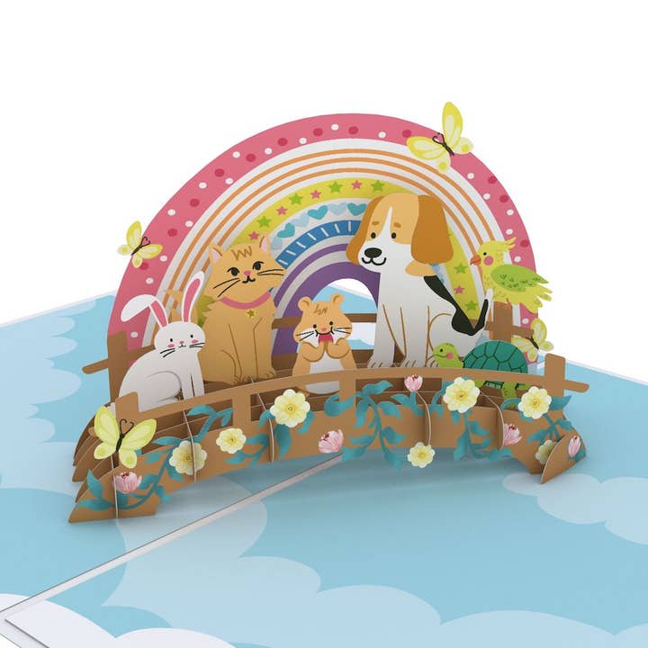 Sympathy Loss of a Pet 5''x7'' Card, Pop-Up Cards for wholesale by Lovepop Cards