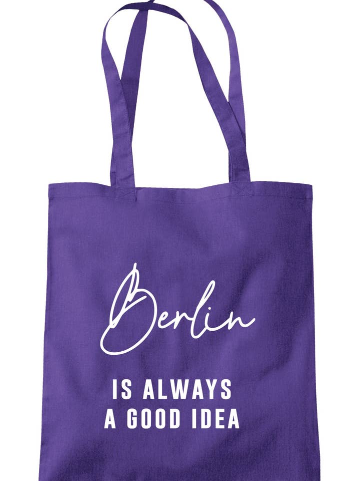 Berlijn is altijd een goed idee draagtas A0155 voor wholesale door Illustrated Identity