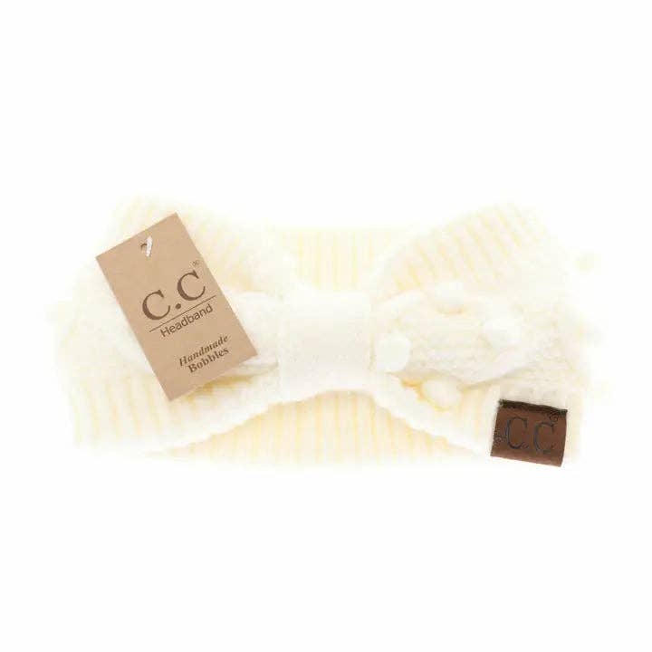 C.C Beanie - Vendita all'ingrosso Fascia per capelli - Donna - Fascia per Capelli a Maglia Bobble C.C HW38361