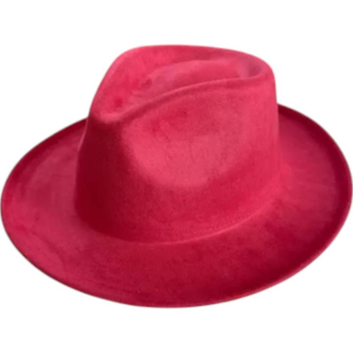 Portia Hat - Wholesale Fedora - Unisex - Stiff Short Brim Suede Rancher Hat – Timeless & Versatile 1