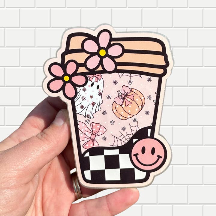 Spooky Coffee | Halloween Car Freshie for wholesale by Hey Lo Freshie Co