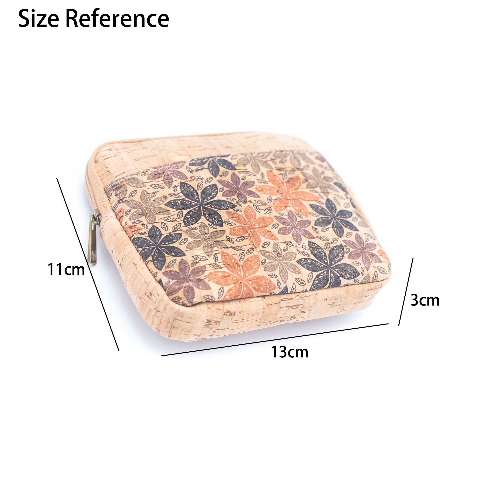 Meninas Bonitas Cork - Venta al por mayor Monedero - Mujer - (5 unidades) monedero de corcho con estampado de monedero BAGF-00112