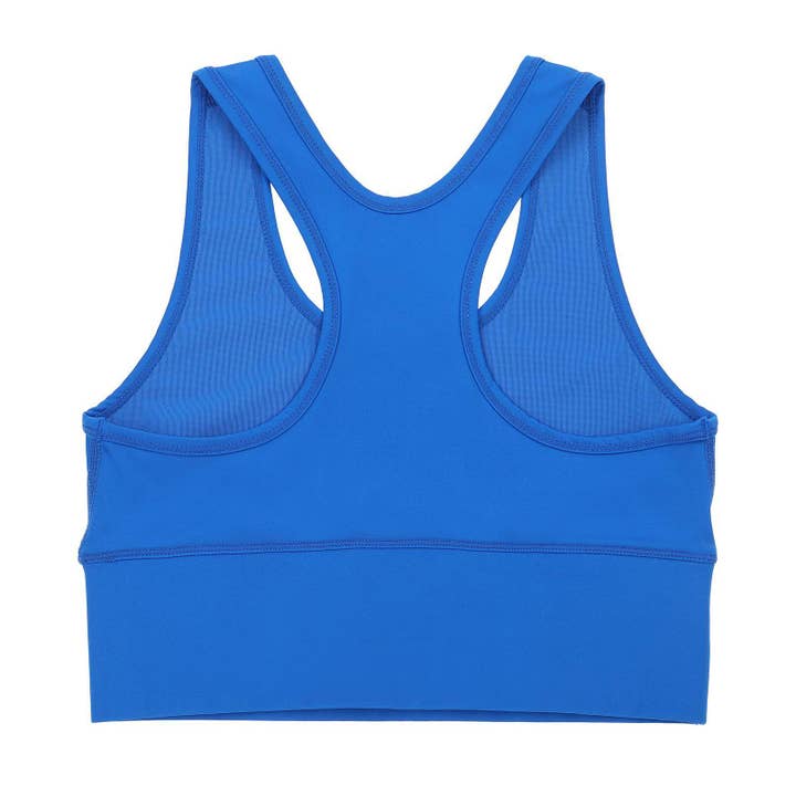 Girls Cobalt Blue Crop Top for wholesale on Faire2