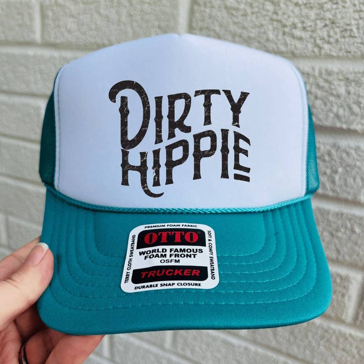 H+P Wholesale - Wholesale Trucker Hat - Women's - Dirty Hippie Trucker Hat1