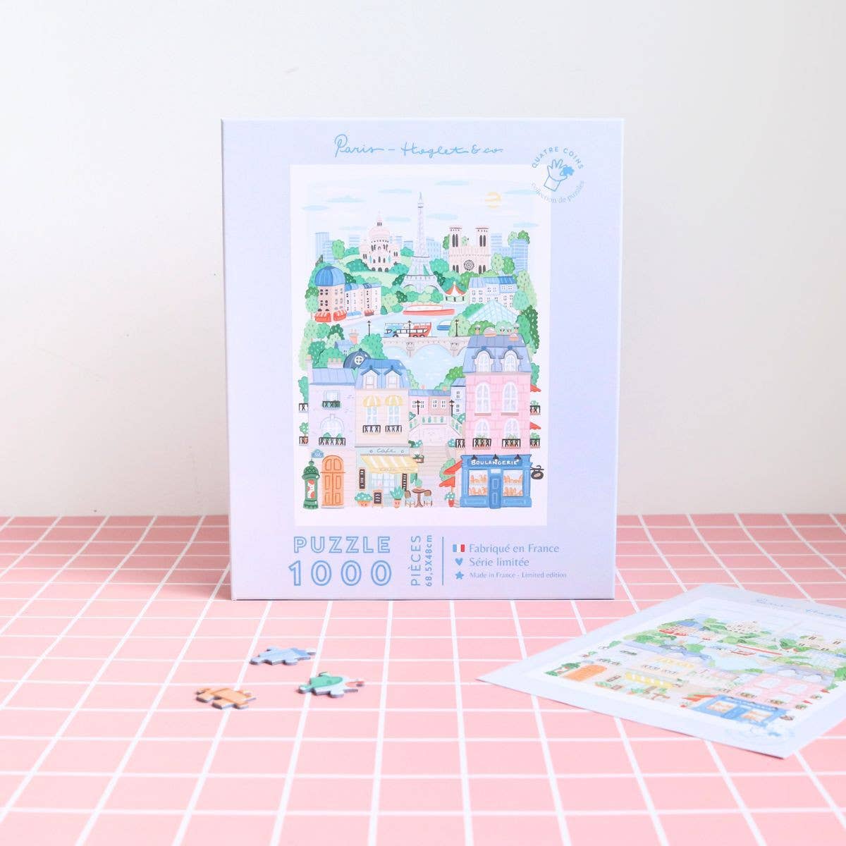 La Petite Épicerie - Wholesale Puzzle - Adult - Paris puzzle by Hoglet&Co - 1000 pieces2