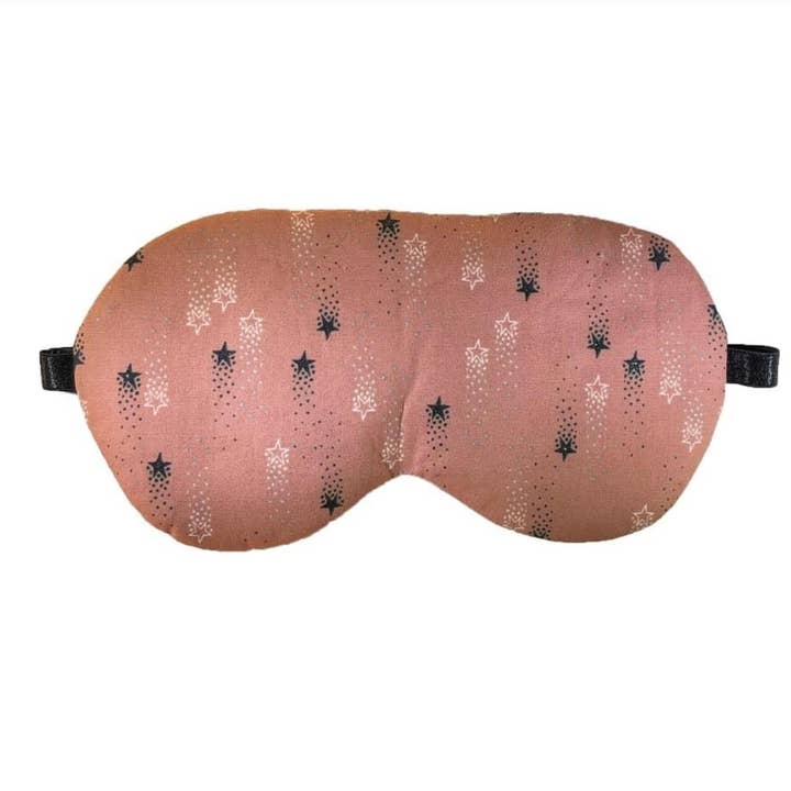Falling Stars - weighted Crystal Sleep Mask for wholesale by Sleep Crystals