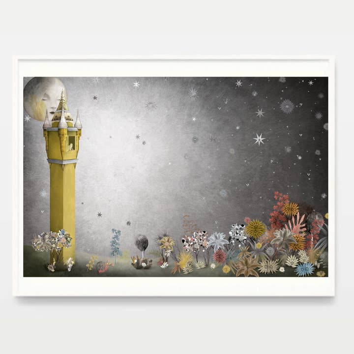 Rapunzel 6 trykt af Francesca Dell'Orto for engroshandel hos Hop!