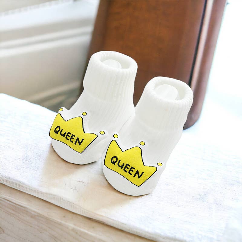 Annie & Charles - Vendita all'ingrosso Calzini - Neonati - Calzini per neonati Annie & Charles® in cotone con applicazioni 3D5