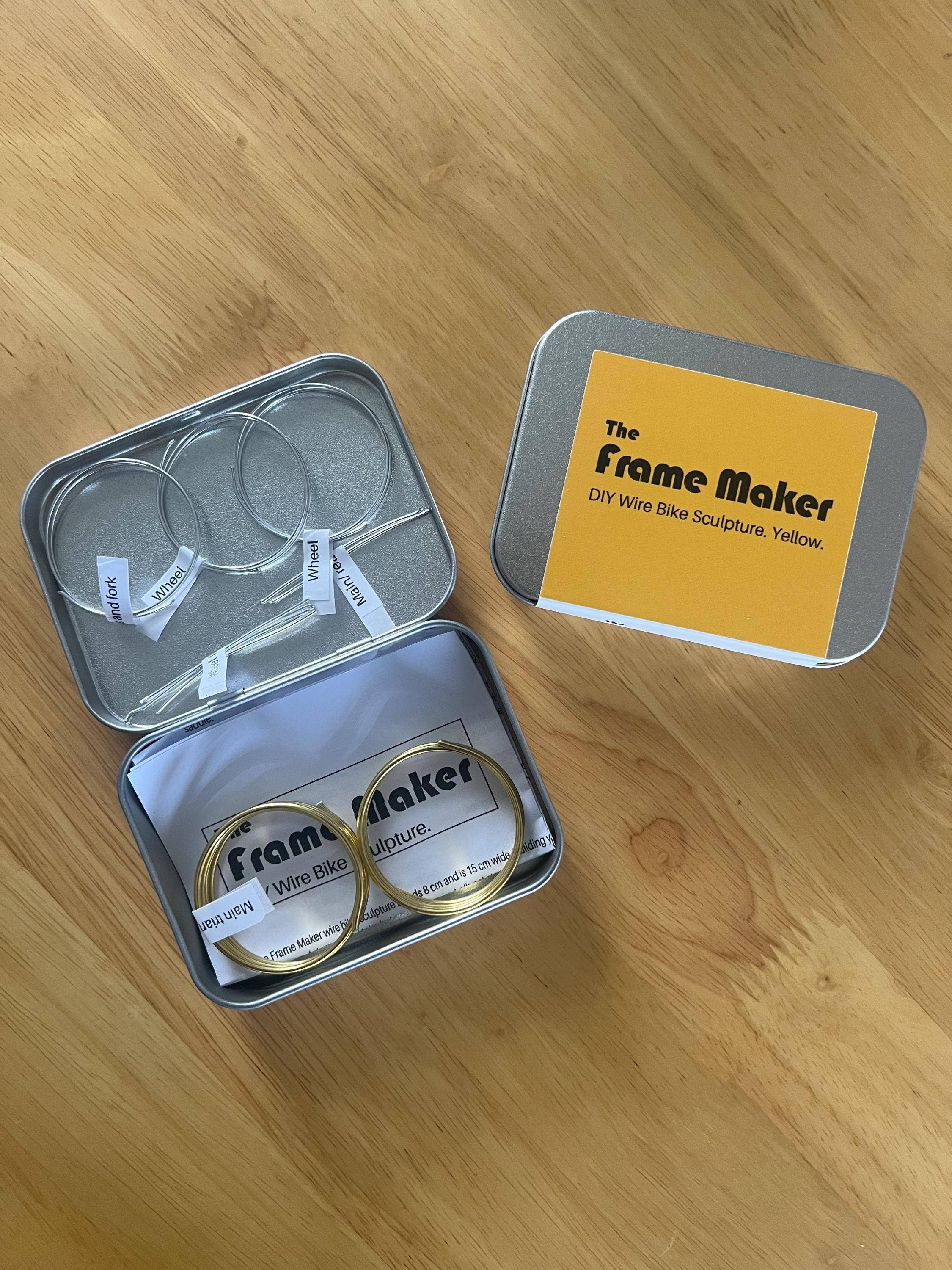 A Hobbyist's Presents – wholesale DIY craft kit – The Frame Maker – A Cycling Wire Sculpture Craft Kit5